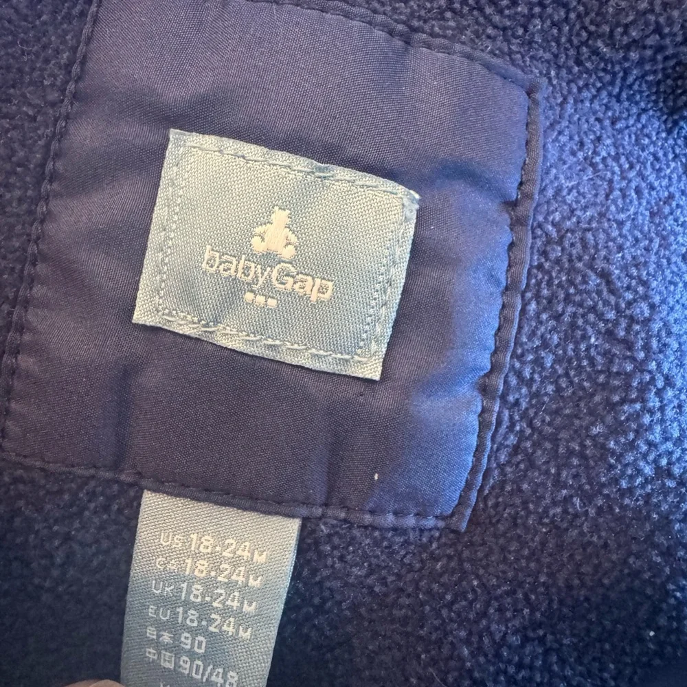 GAP‎ Navy Fleece Jacket
